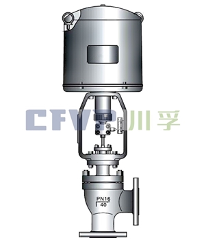 电动角型调节阀